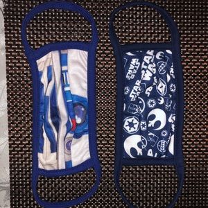 Brand New Star Wars Kids Masks set of 2